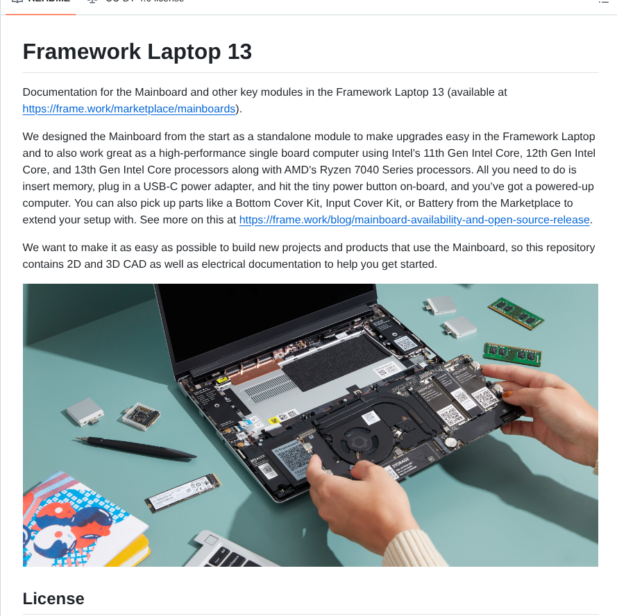 Frameworkcomputer Framework Laptop 13 screenshot