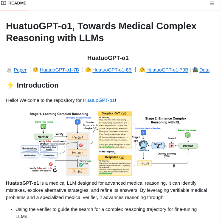 Freedomintelligence Huatuogpt O1 screenshot