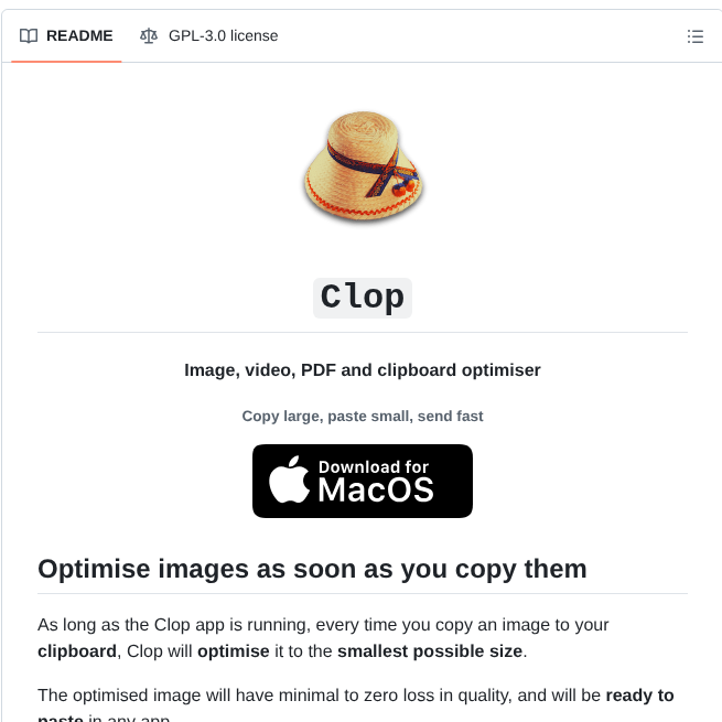 Fuzzyideas Clop screenshot