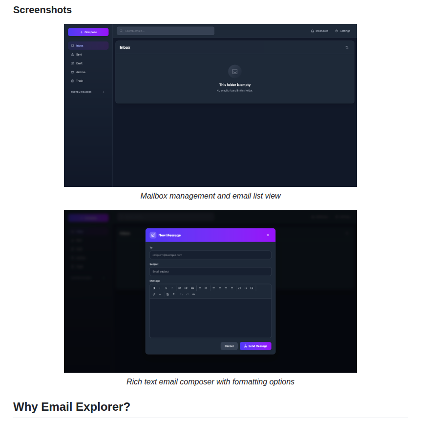 G4brym Email Explorer screenshot