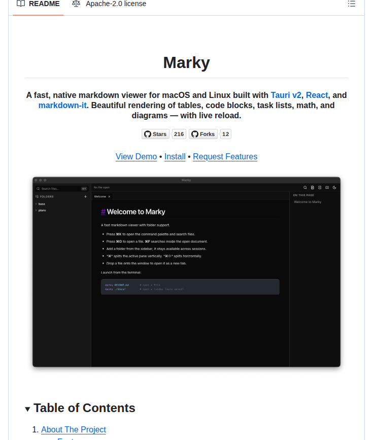 Grvydev Marky screenshot