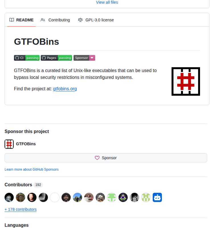GTFOBins：Linuxシステム管理者のための権限昇格・脱出ツール集 - AIツール日本語解説 | AI Heartland