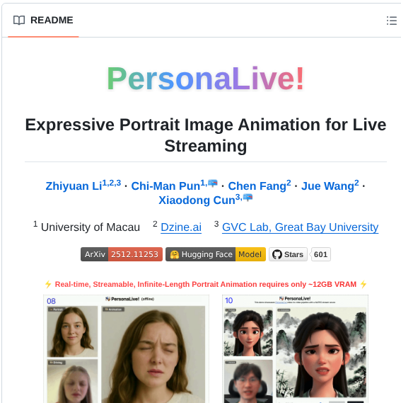 Gvclab Personalive screenshot