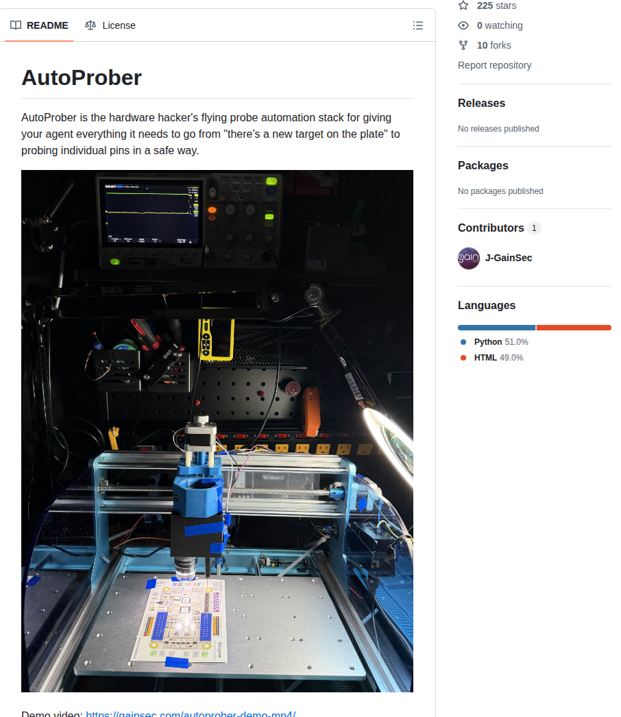 Gainsec Autoprober screenshot
