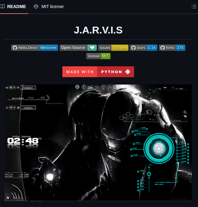 Gauravsingh9356 J.a.r.v.i.s screenshot