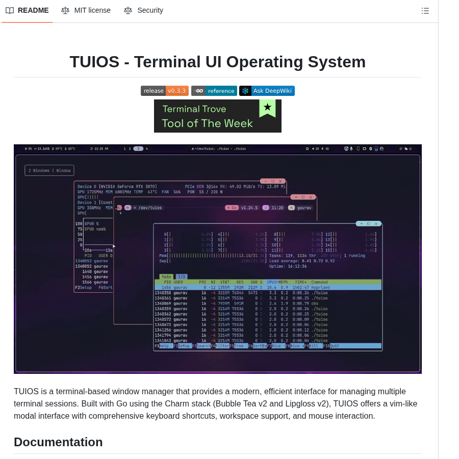 Gaurav Gosain Tuios screenshot