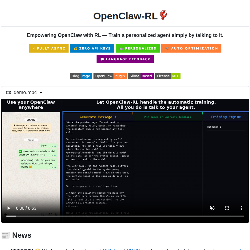 Gen Verse Openclaw Rl screenshot