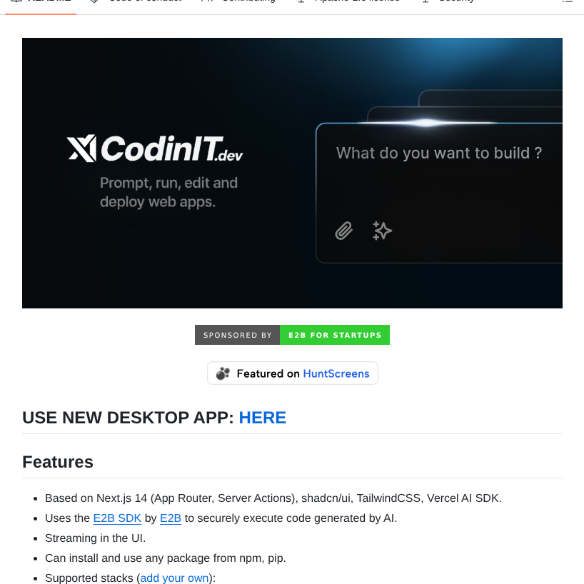 Gerome Elassaad Codingit screenshot