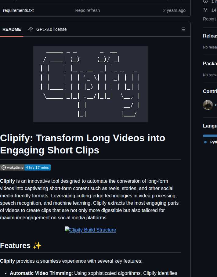 Getrepliq Clipify screenshot