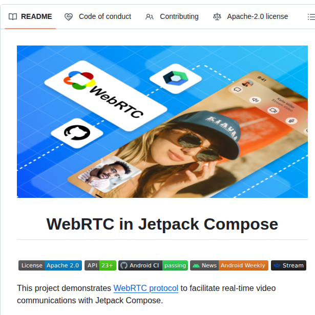 Getstream Webrtc In Jetpack Compose screenshot