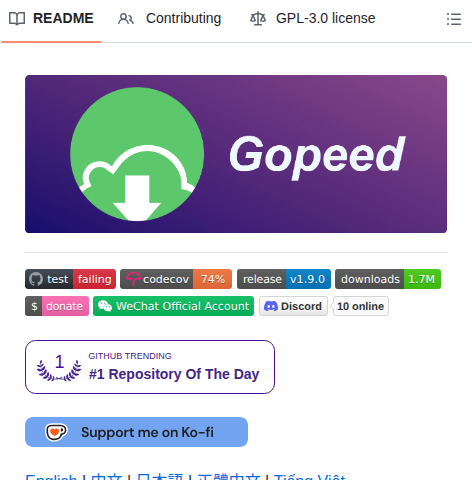 Gopeedlab Gopeed screenshot