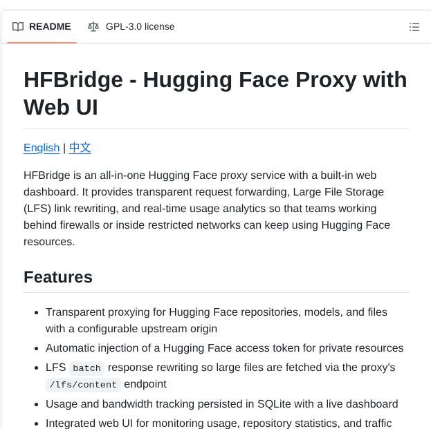 Gouryella Hfbridge screenshot