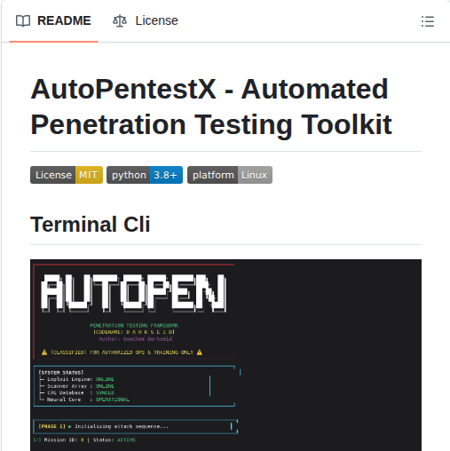 Gowtham Darkseid Autopentestx screenshot