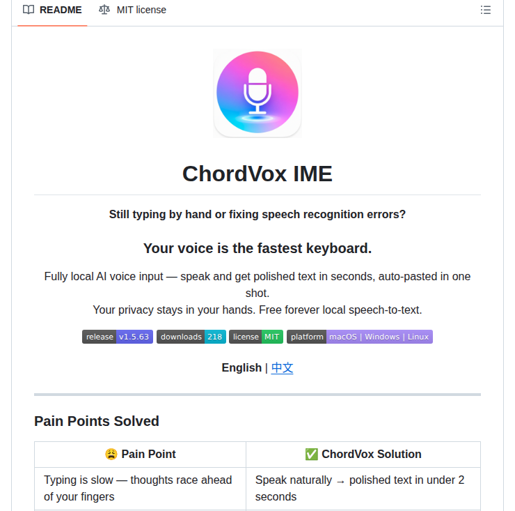 Gravitypoet Chordvox screenshot
