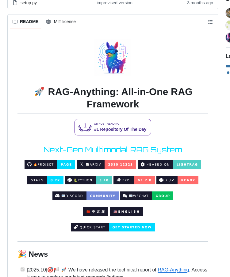 Hkuds Rag Anything screenshot