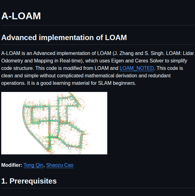 Hkust Aerial Robotics A Loam screenshot