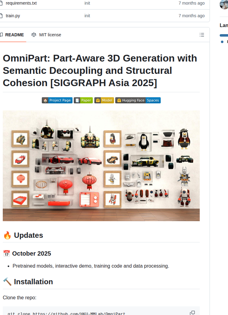 Hku Mmlab Omnipart screenshot