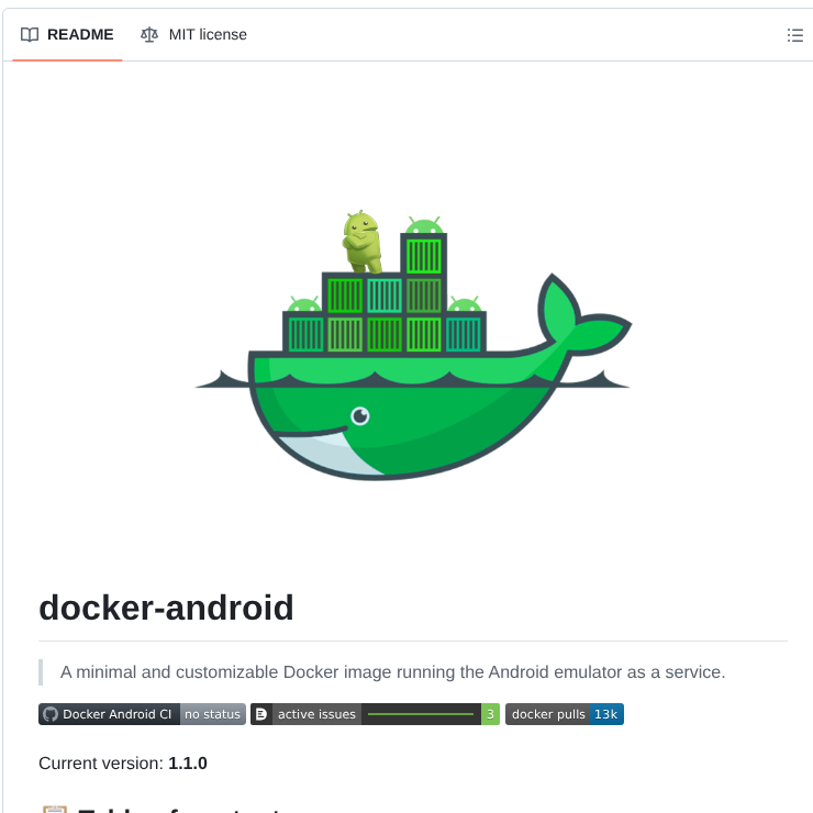 Hqarroum Docker Android screenshot