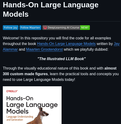 Handsonllm Hands On Large Language Models screenshot