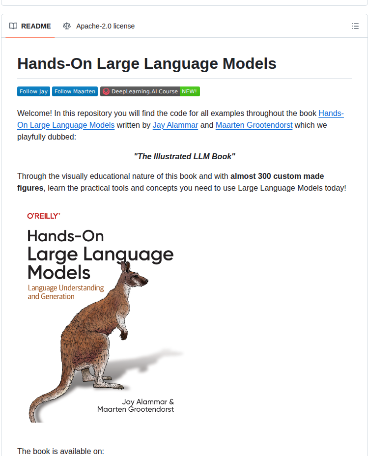 Handsonllm Hands On Large Language Models screenshot