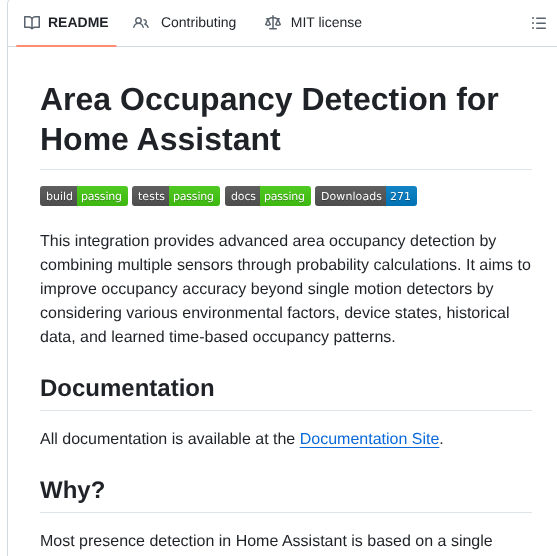 Hankanman Area Occupancy Detection screenshot