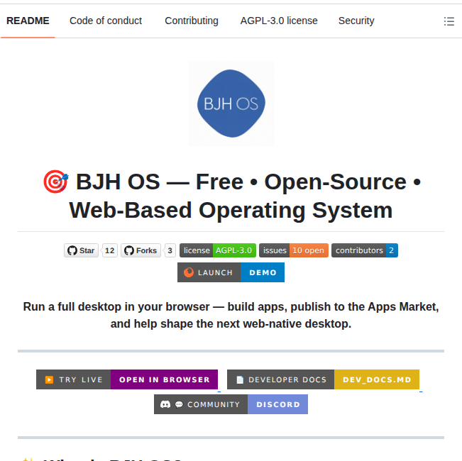 Haris16 Code Bjh Os screenshot