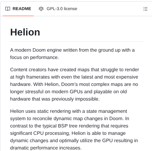 Helion Engine Helion screenshot