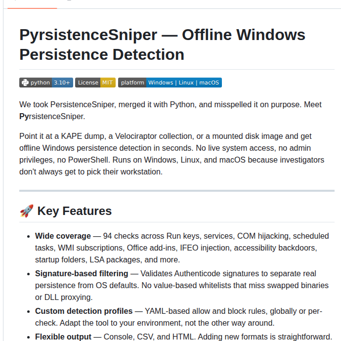 Hexastrike Pyrsistencesniper screenshot