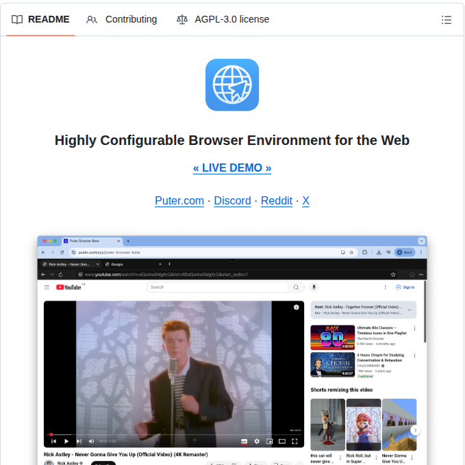 Heyputer Browser.js screenshot