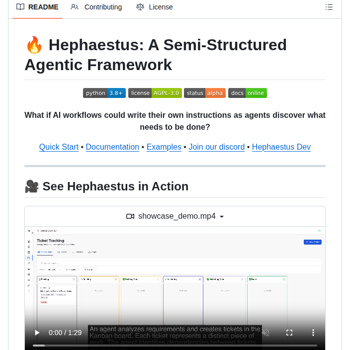 Hephaestus：AI駆動型コード生成・自動化フレームワーク - AIツール日本語解説 | AI Heartland