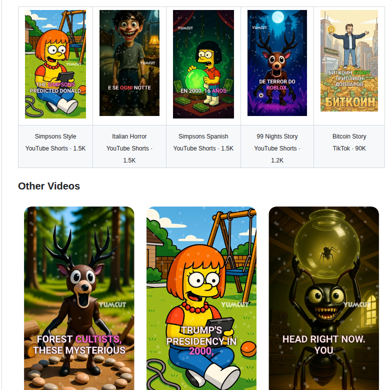 Igorshadurin App.yumcut.com screenshot