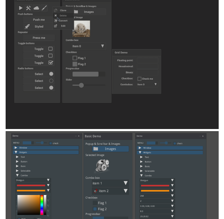Immediate Mode Ui Nuklear screenshot