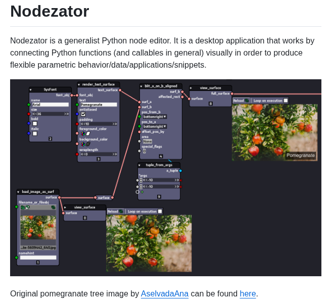 Indiesmiths Nodezator screenshot