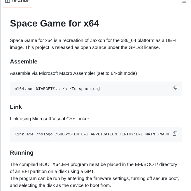 Inkboxsoftware Spacegamex64 screenshot