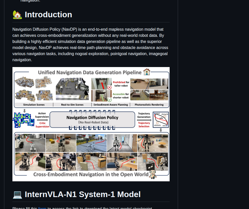 Internrobotics Navdp screenshot