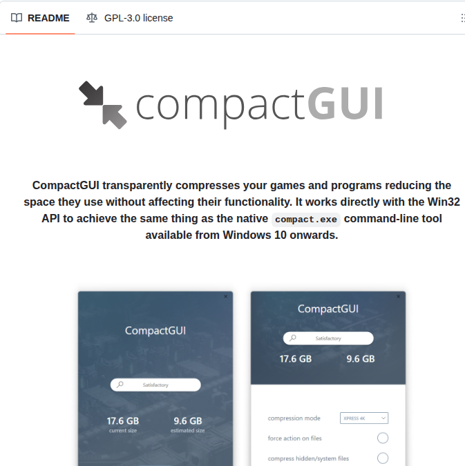 Iridiumio Compactgui screenshot