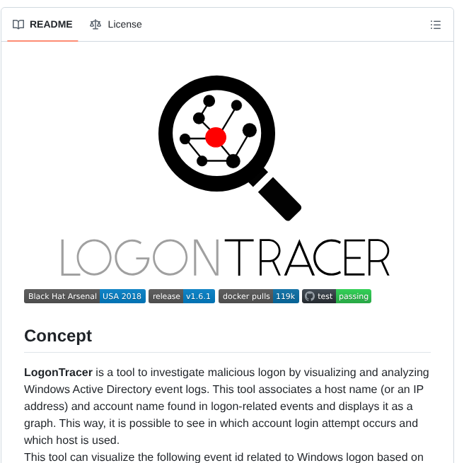 Jpcertcc Logontracer screenshot