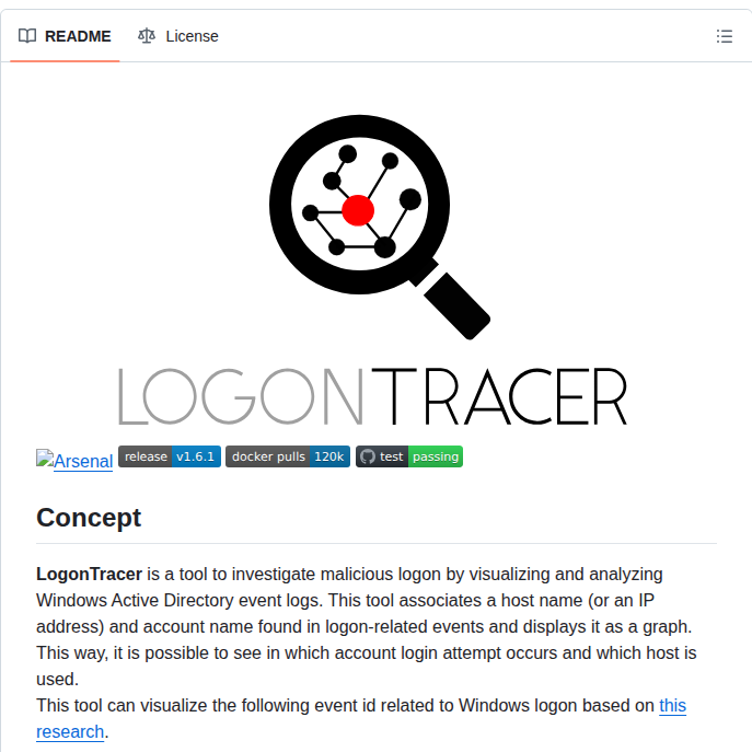 Jpcertcc Logontracer screenshot