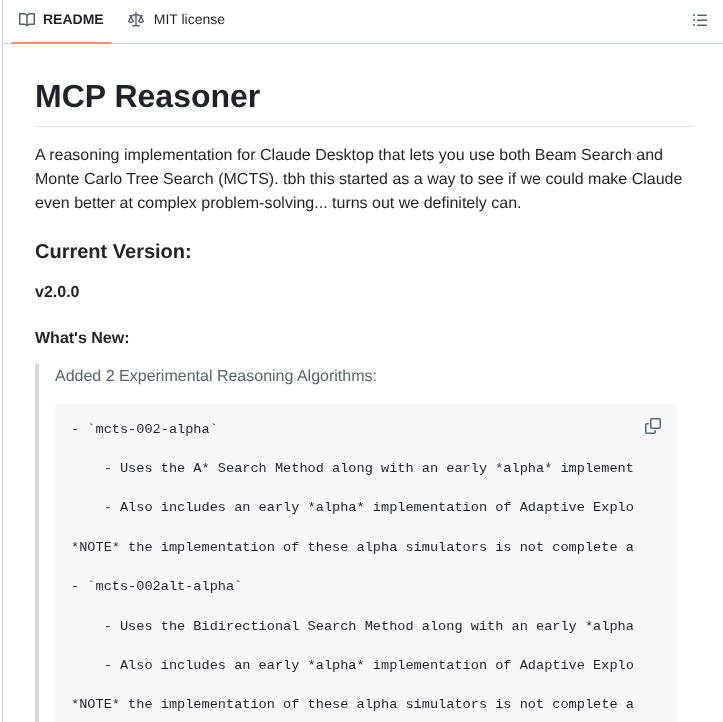 Jacck Mcp Reasoner screenshot