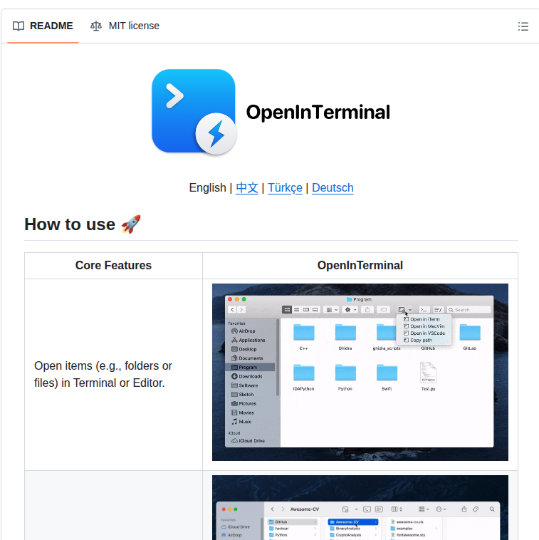 Ji4n1ng Openinterminal screenshot