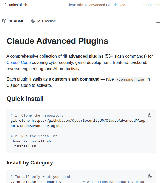 Joasasantos Claudeadvancedplugins screenshot