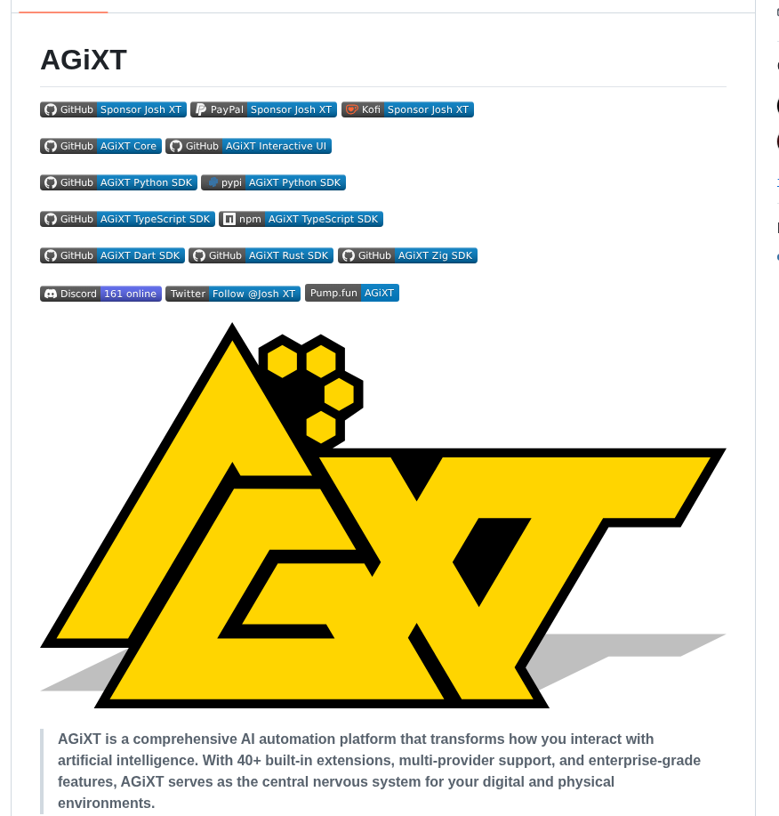 Josh Xt Agixt screenshot