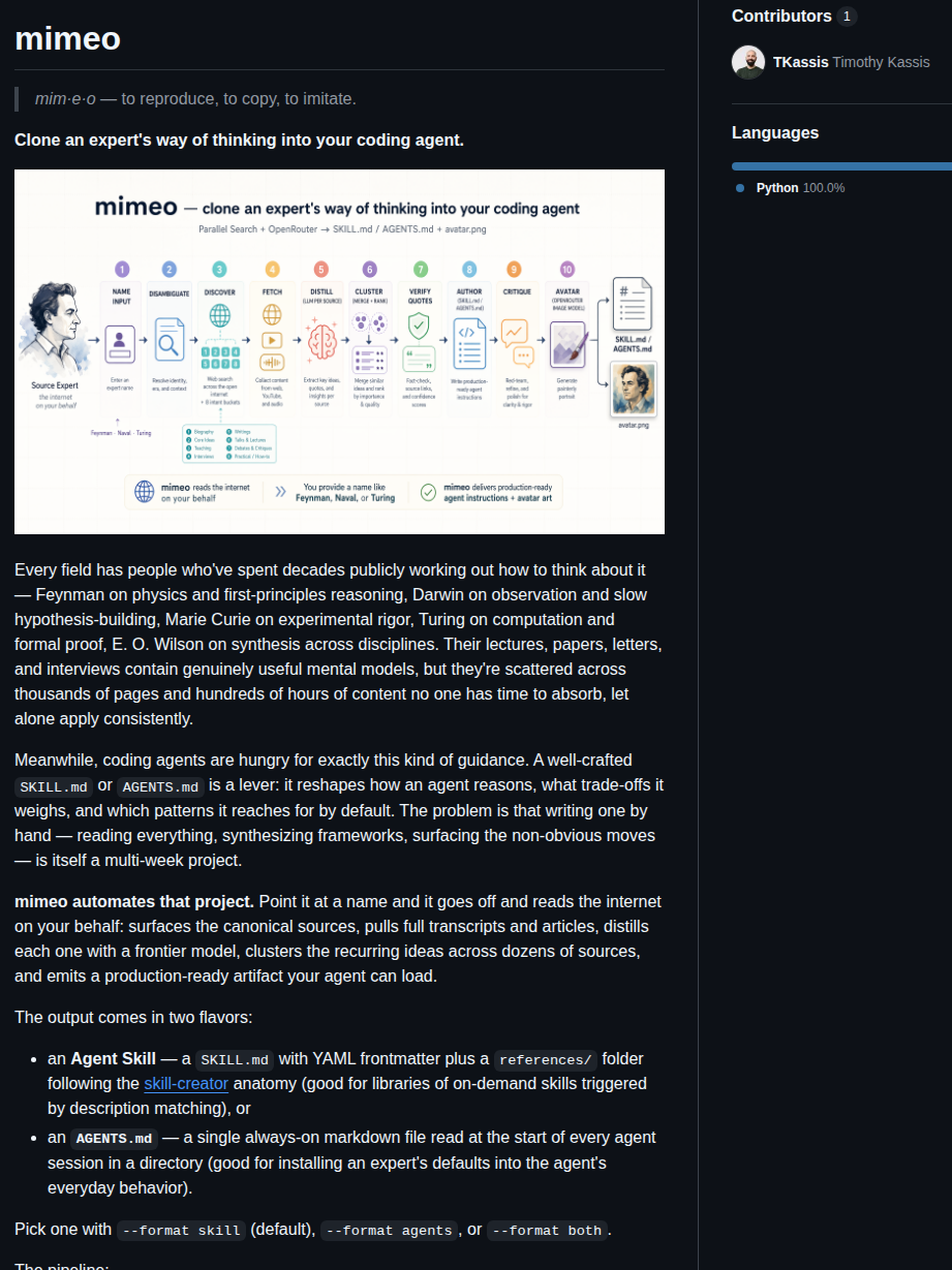 K Dense Ai Mimeo screenshot