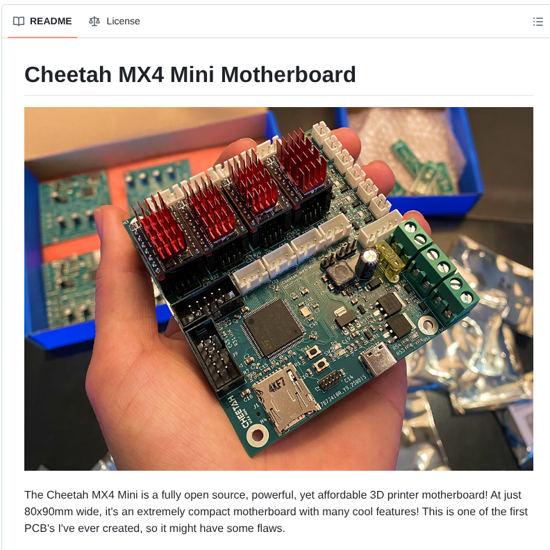 Kaipereira Cheetah Mx4 Mini screenshot