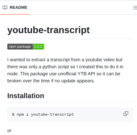 Kakulukian Youtube Transcript screenshot