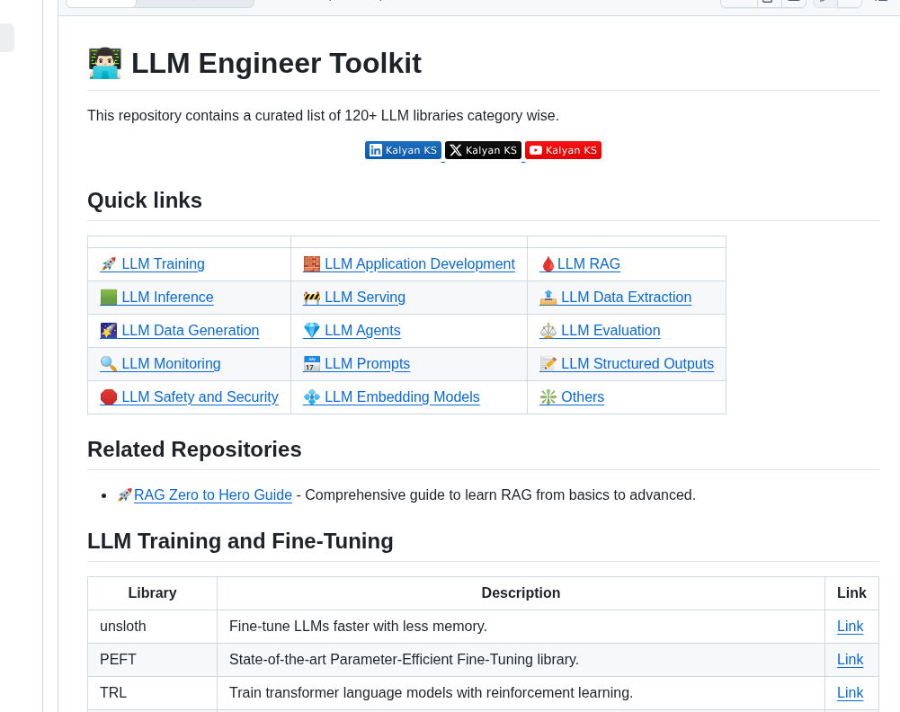 Kalyanks Nlp Llm Engineer Toolkit screenshot