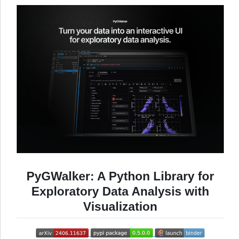Kanaries Pygwalker screenshot
