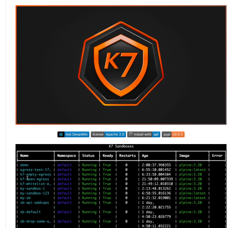 Katakate K7 screenshot