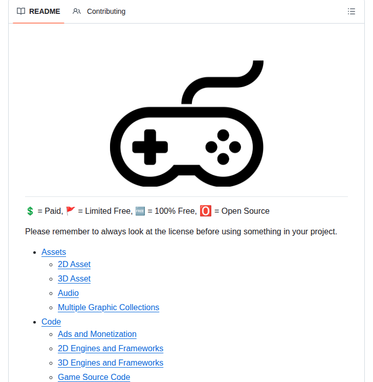 Kavex Gamedev Resources screenshot