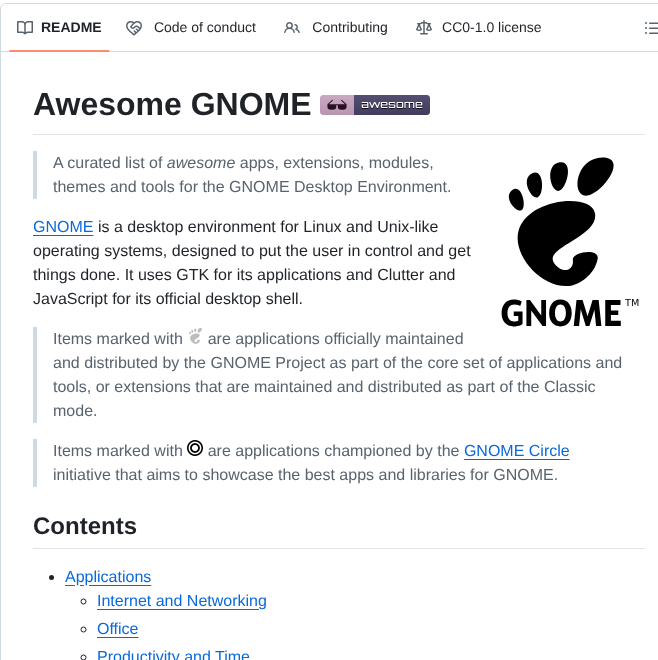 Kazhnuz Awesome Gnome screenshot